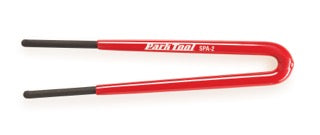 Park Tool SPA-2 pin sleutel rood, voor tandkranslichaam