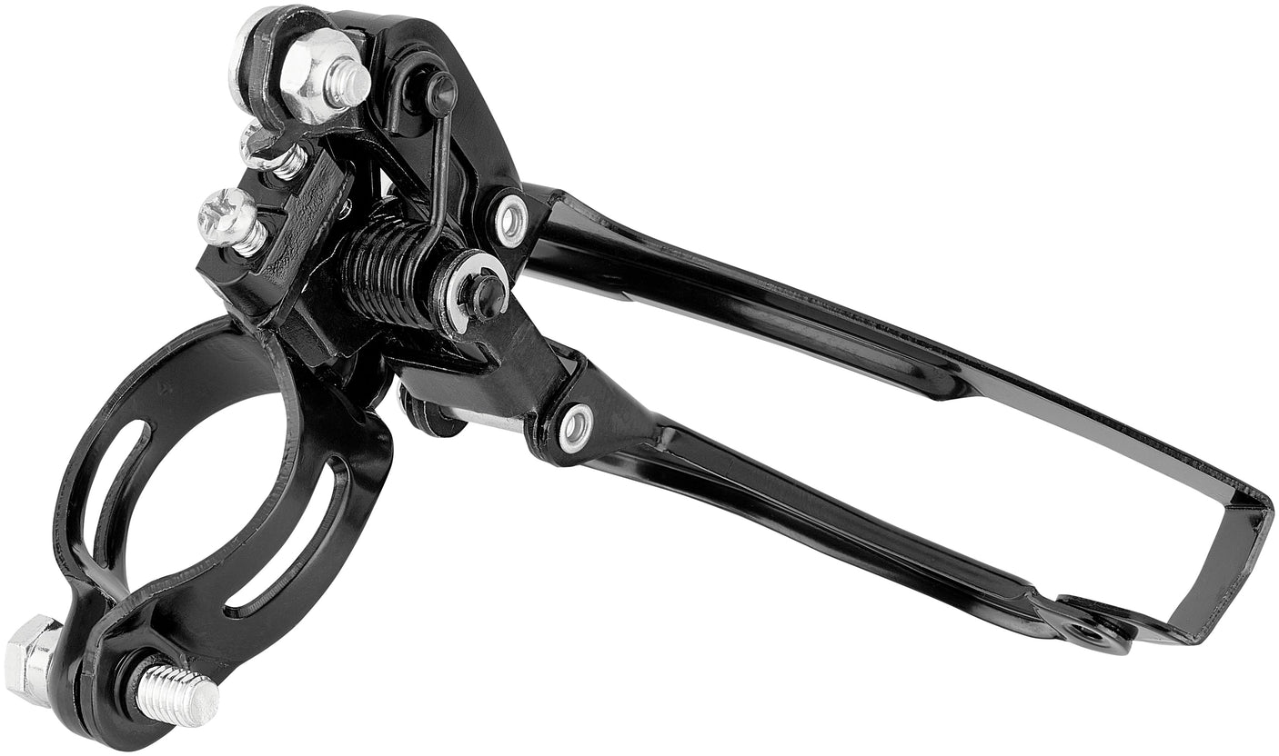 Shimano Tourney TZ FD-TZ510 Voorderailleur 3x6/7-speed Down Swing Klem hoog zwart