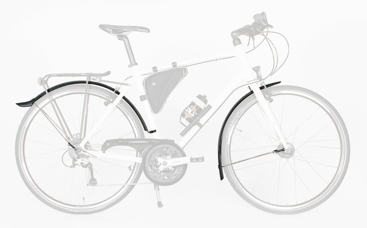 SKS Velo 42 Urban spatborden met stangen zwart