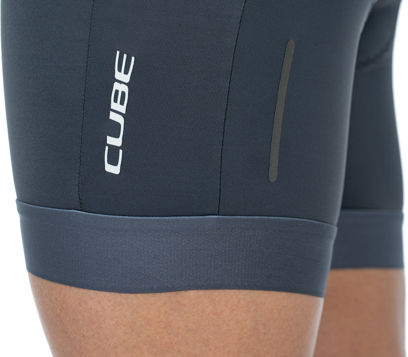 CUBE BLACKLINE WS korte fietsbroek grijs