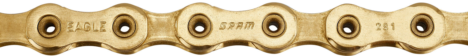 SRAM XX1 Eagle ketting 12-speed goud
