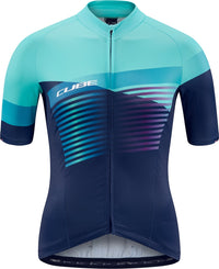 CUBE TEAMLINE WS korte mouw jersey blue´n´mint – aktuelle Variante