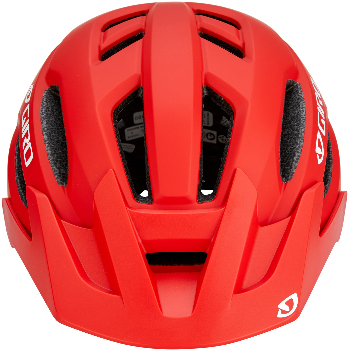 Giro Fixture Mips II helm mat trim rood