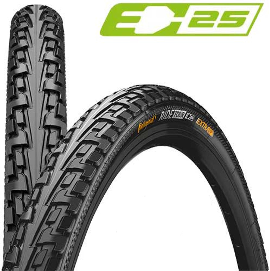 Continental Ride Tour 26 x 1.75 inch Draad Reflex zwart