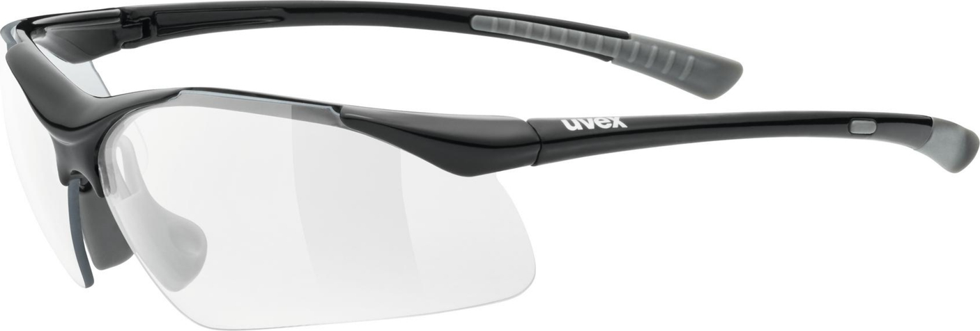 uvex Sportstyle 223 fietsbril Zwart Grijs / Helder