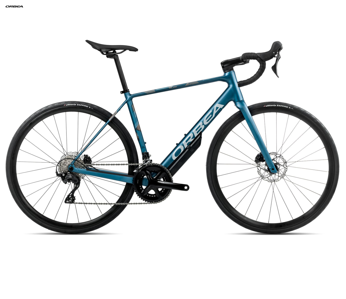 Orbea AVANT H30 Leisteblauw Mat - Halo Zilver Glans (2025)