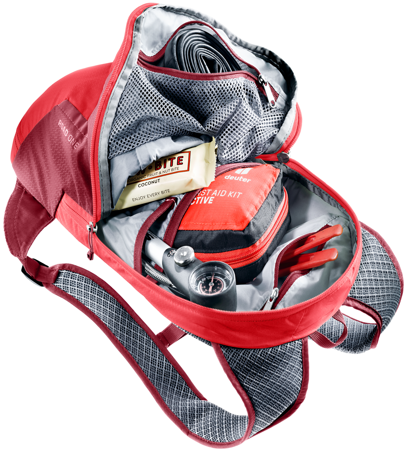 deuter Road One fietsrugzak cherry-masala