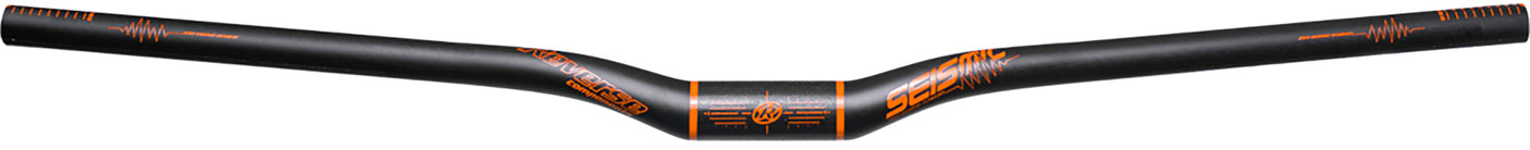 Reverse Seismic 810 Carbon Stuur Ø31,8mm 25mm zwart/oranje