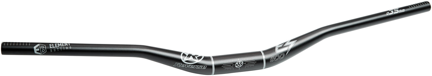 Reverse E-Element Stuur Ø35mm 800mm zwart