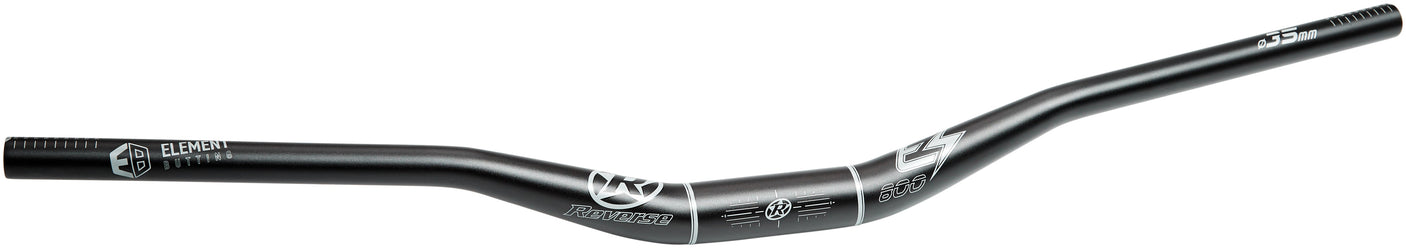 Reverse E-Element Stuur Ø35mm 800mm zwart