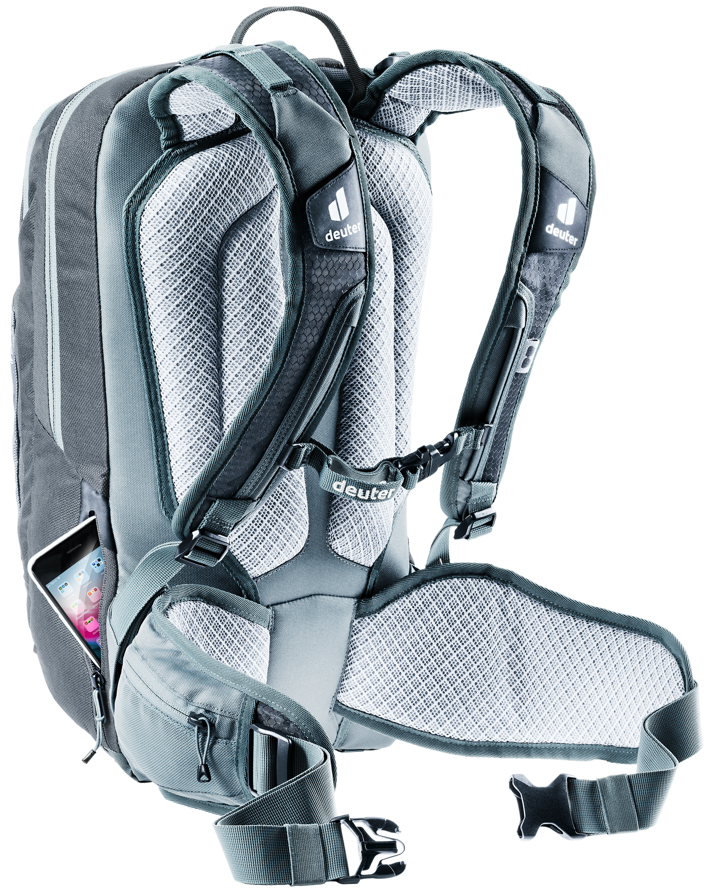 deuter Attack 16 fietsrugzak grijs