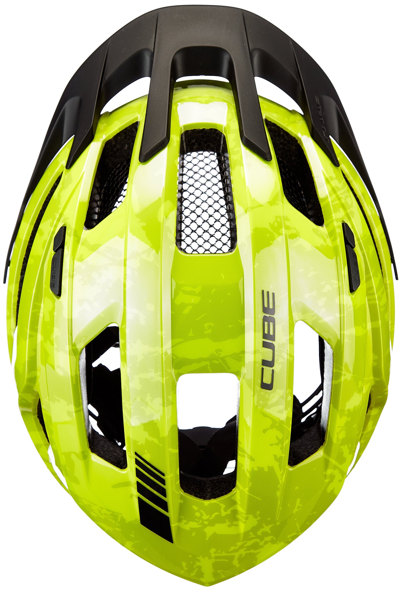 CUBE Helm STEEP glanzend citroen