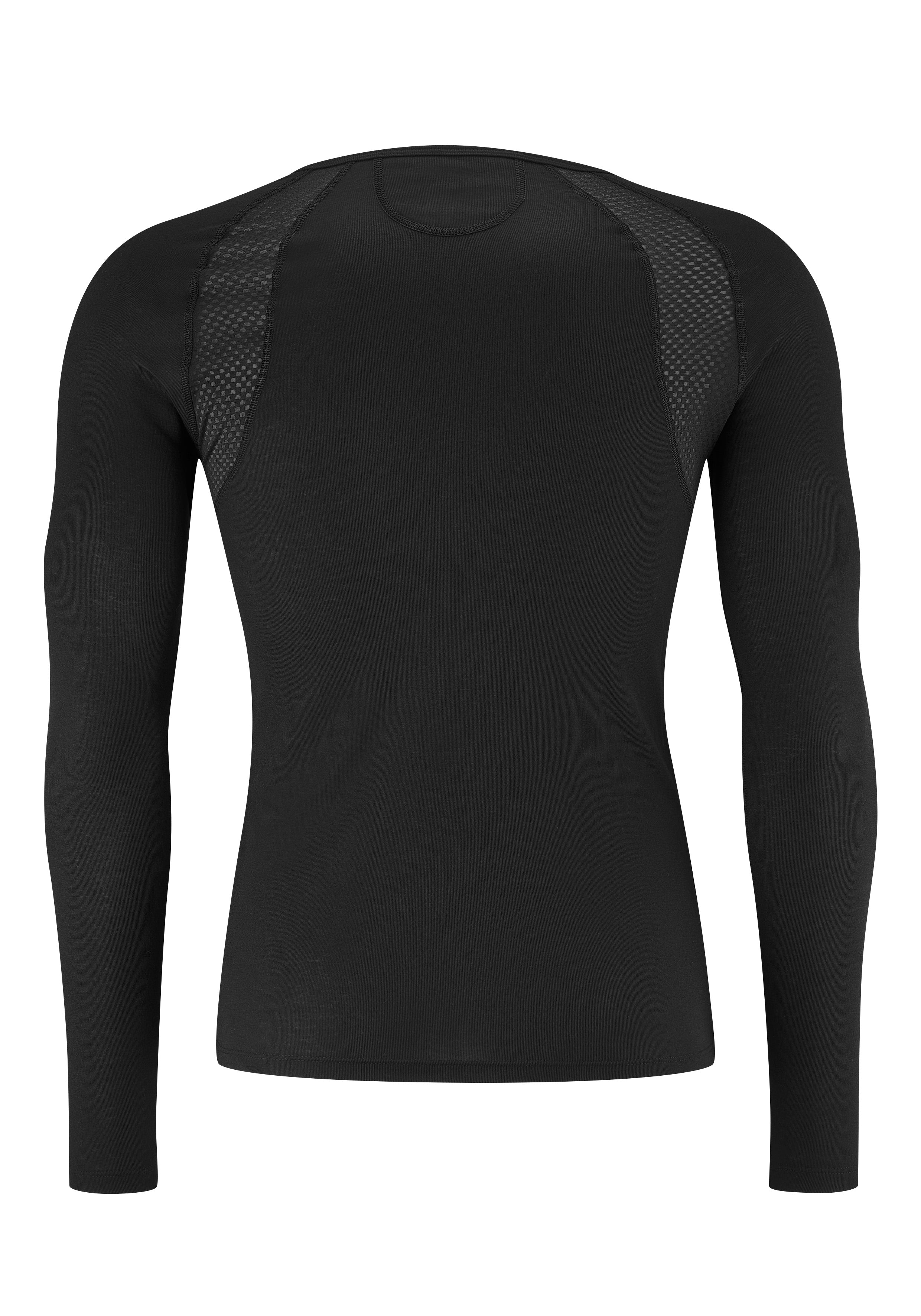 Gonso Base Shirt Longsleeve Therm Heren Zwart