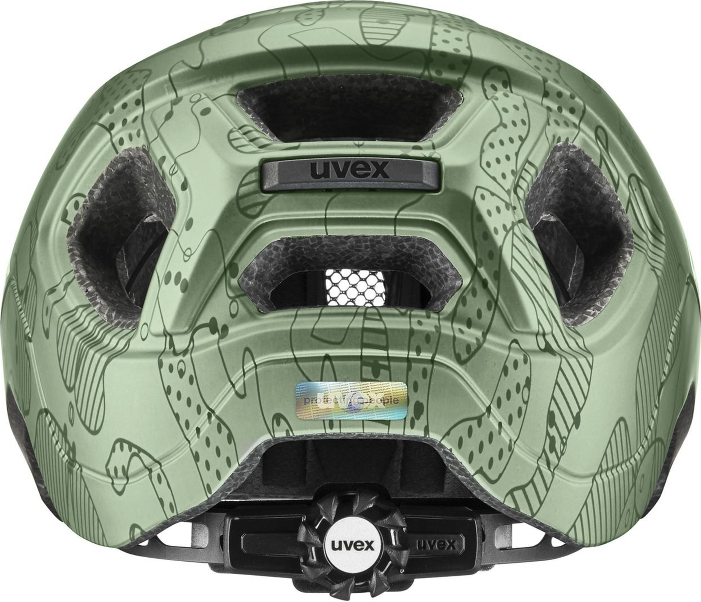 uvex React Jr. kinderhelm Moss Green Altimeter mat