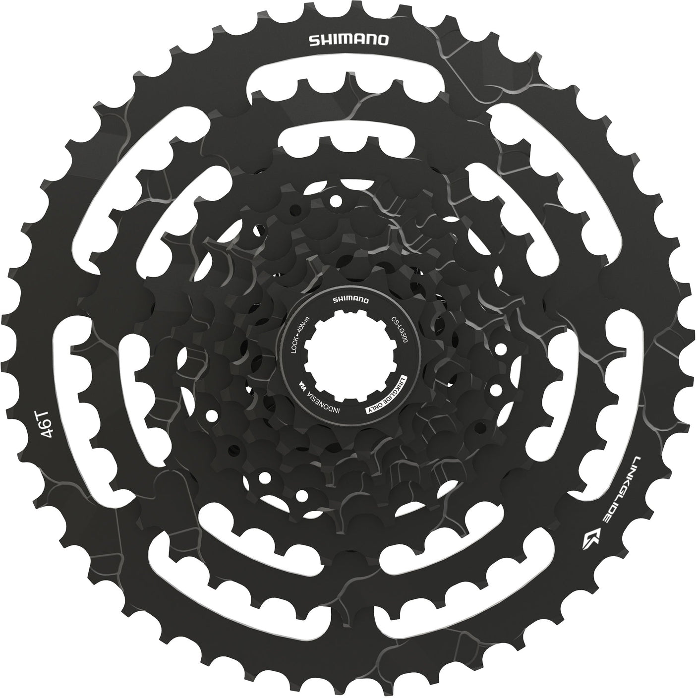 Shimano Cues CS-LG300 cassette 9-speed 11-46T