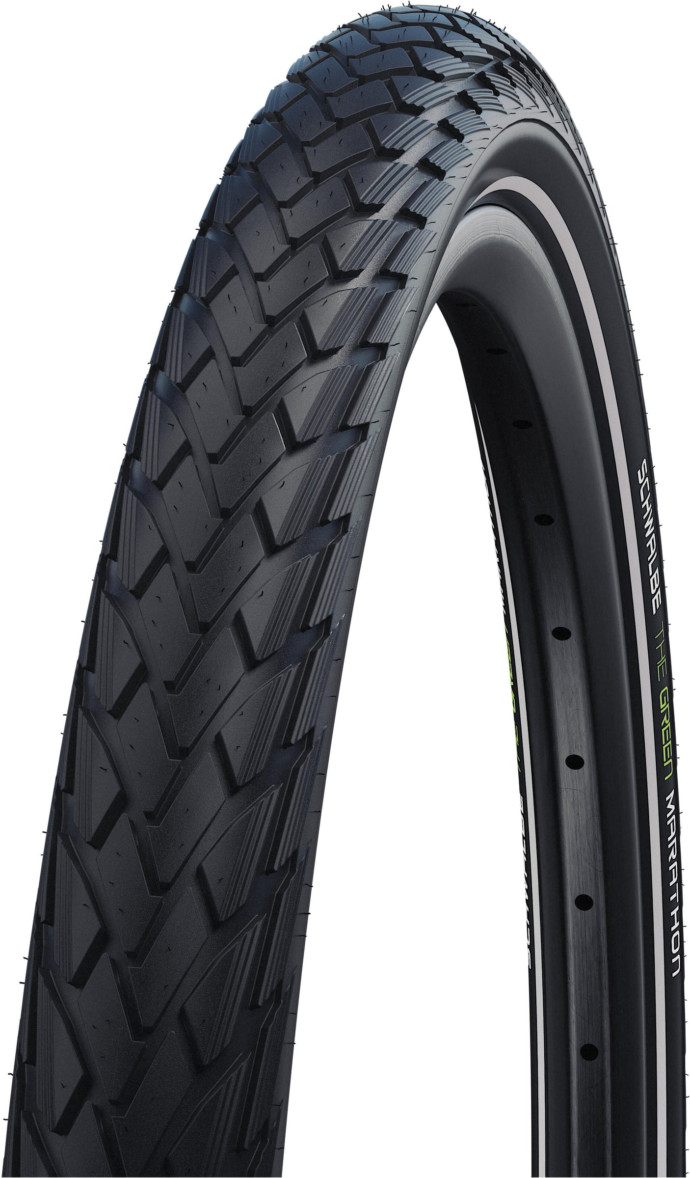 Schwalbe Marathon Performance Draadband 28x1.40" GreenGuard TwinSkin Reflex Addix Eco zwart