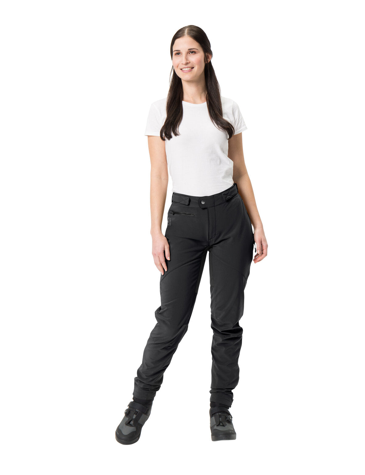 VAUDE Qimsa Softshell Broek II Dames zwart