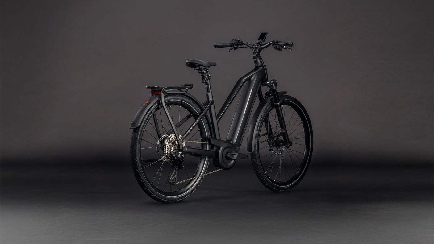 Cube Kathmandu Hybrid SLX 800 Trapez zilverstof´n´chroom