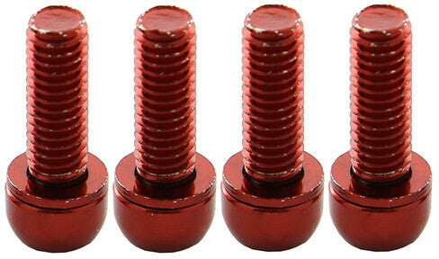 Reverse schroefset voor schijfremmen M6x18mm rood