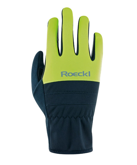 Roeckl Raiano 2 handschoenen unisex fluorescerend geel