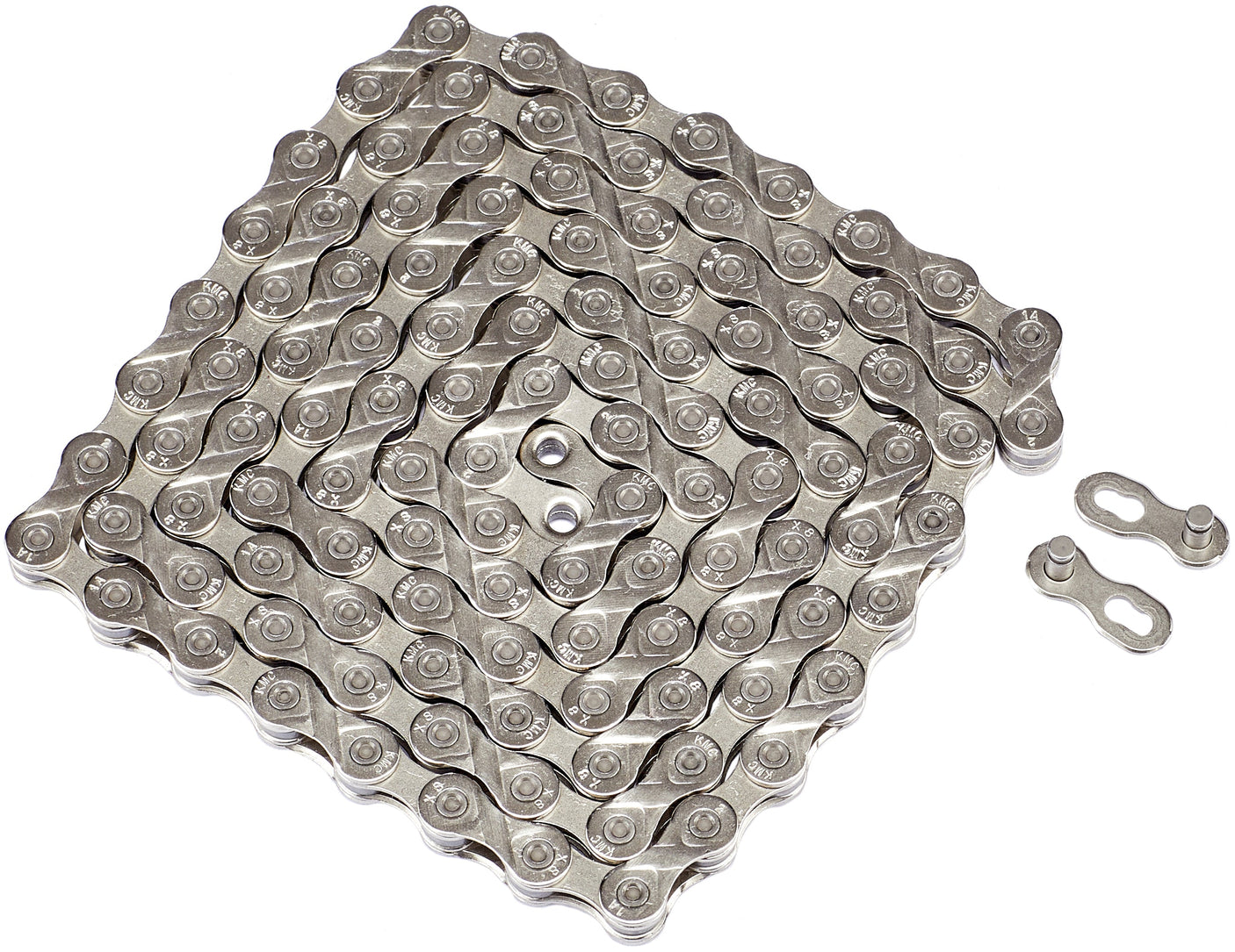 KMC X8 ketting 6-/7-/8-speed zilver