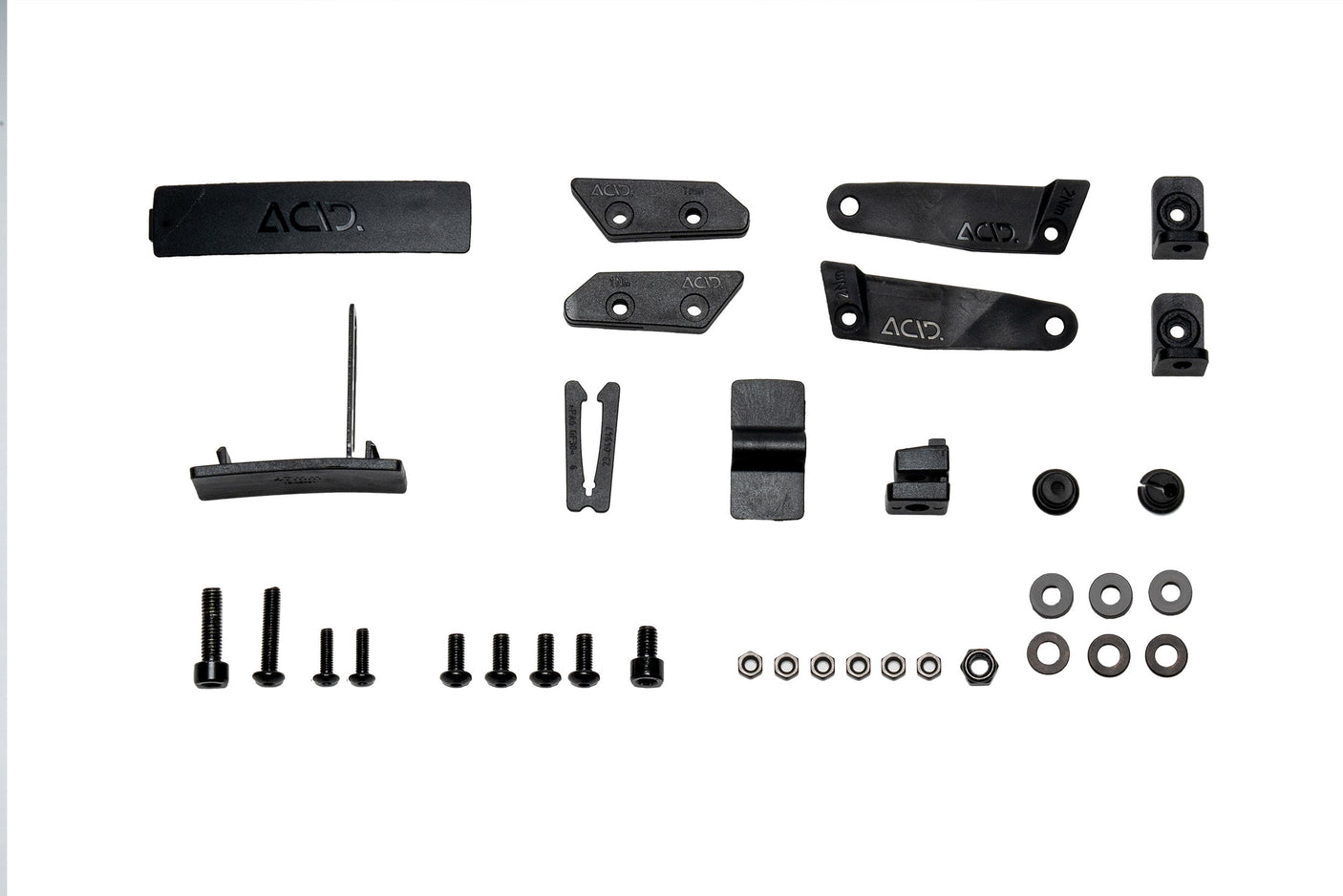 ACID spatbordset Editor Hybrid 60 28" BB Mount 2.0 black