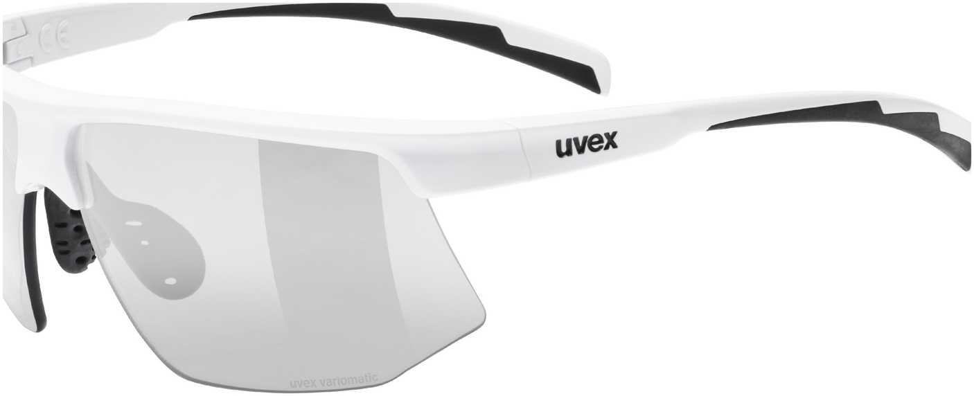 uvex Aerios V fietsbril Wit / Smoke