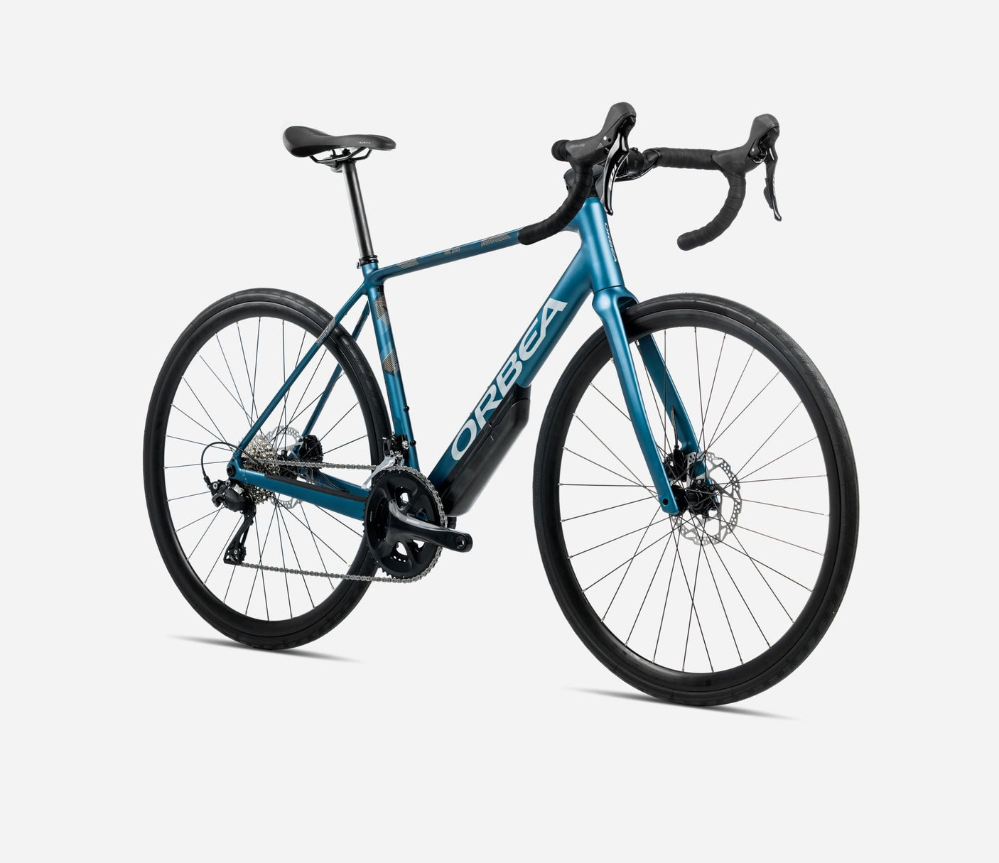Orbea AVANT H30 Leisteblauw Mat - Halo Zilver Glans (2025)