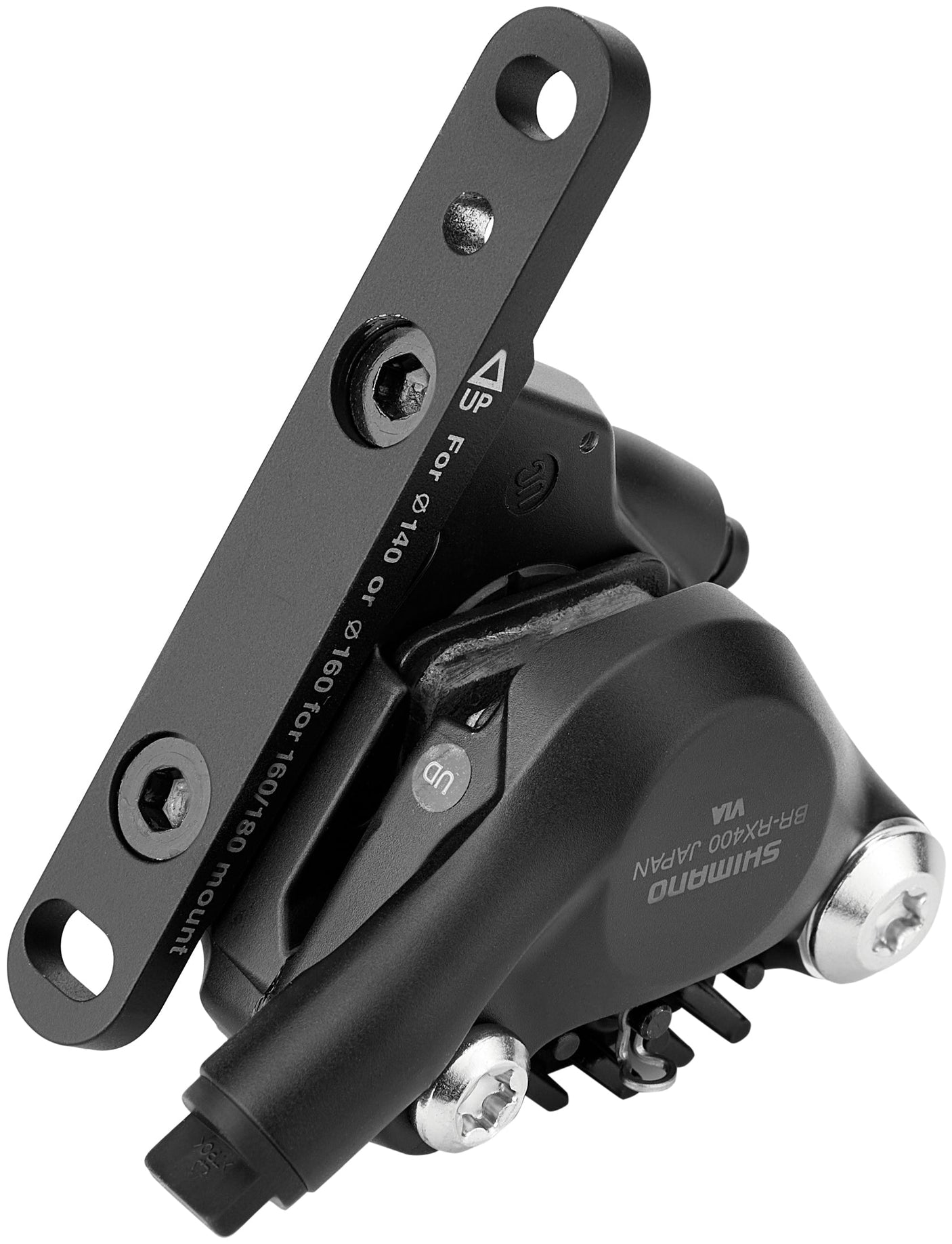 Shimano GRX BR-RX400 remklauw voorwiel zwart