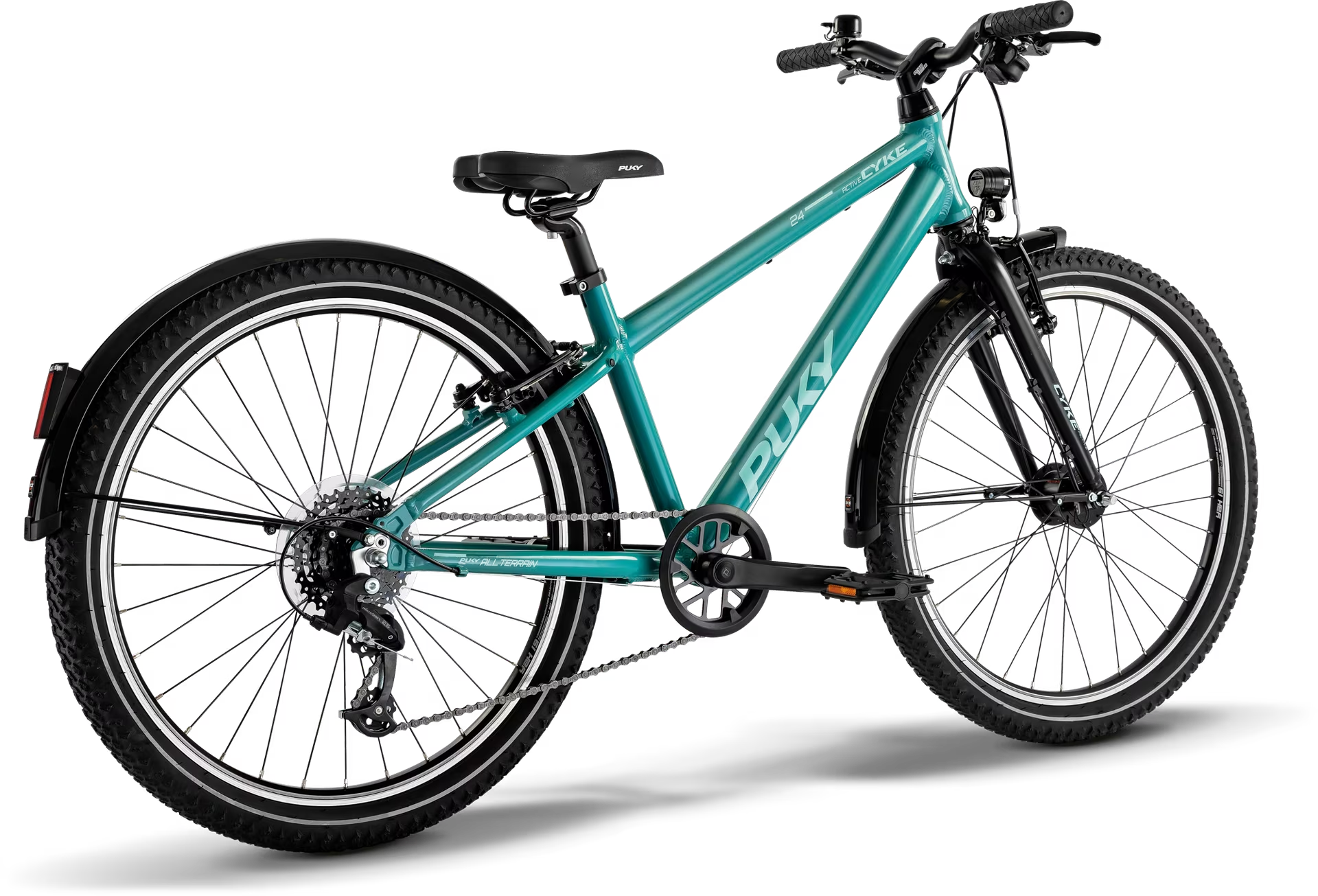 PUKY CYKE 24-8 ACTIVE turquoise/zwart (2025)