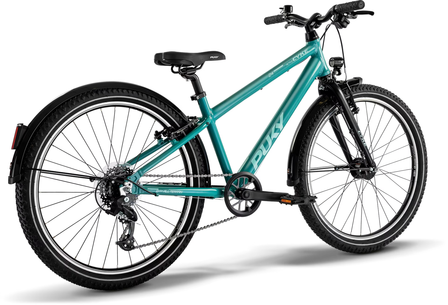 PUKY CYKE 24-8 ACTIVE turquoise/zwart (2025)