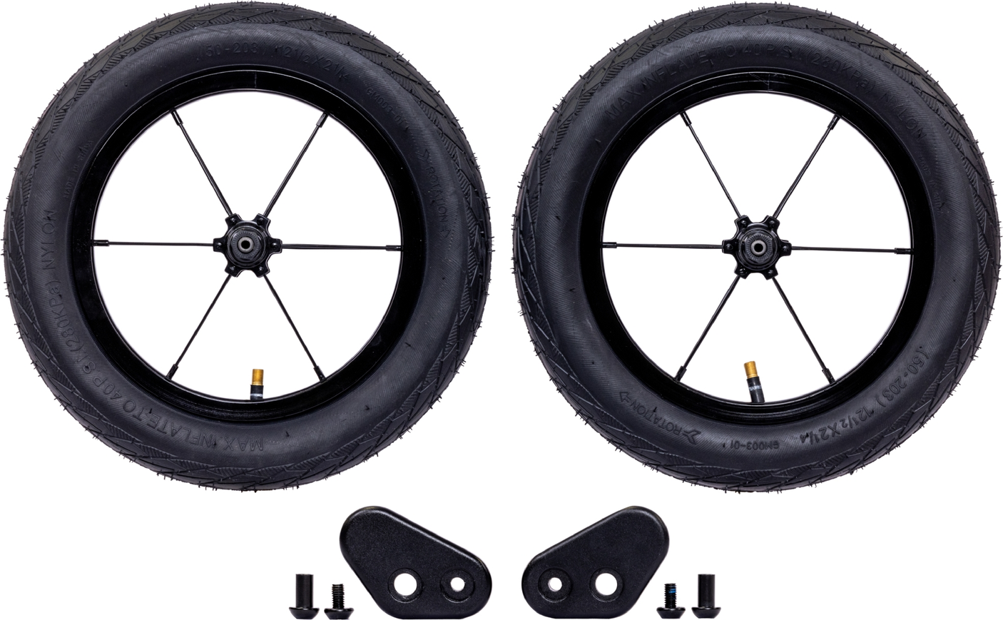 Puky Next 12" Wielset zwart