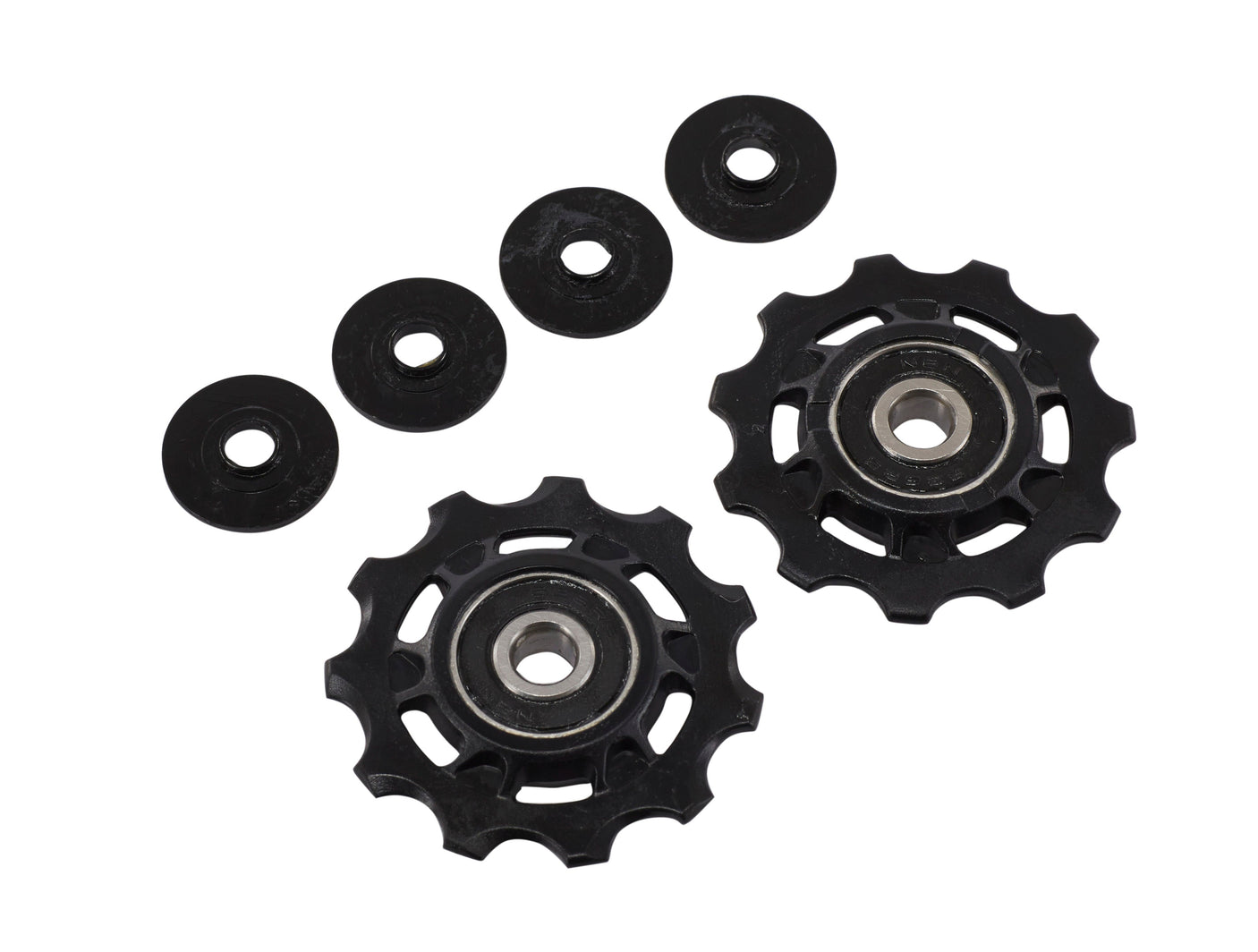 SRAM derailleurwieltjes set X9 X7 2010-2013 zwart