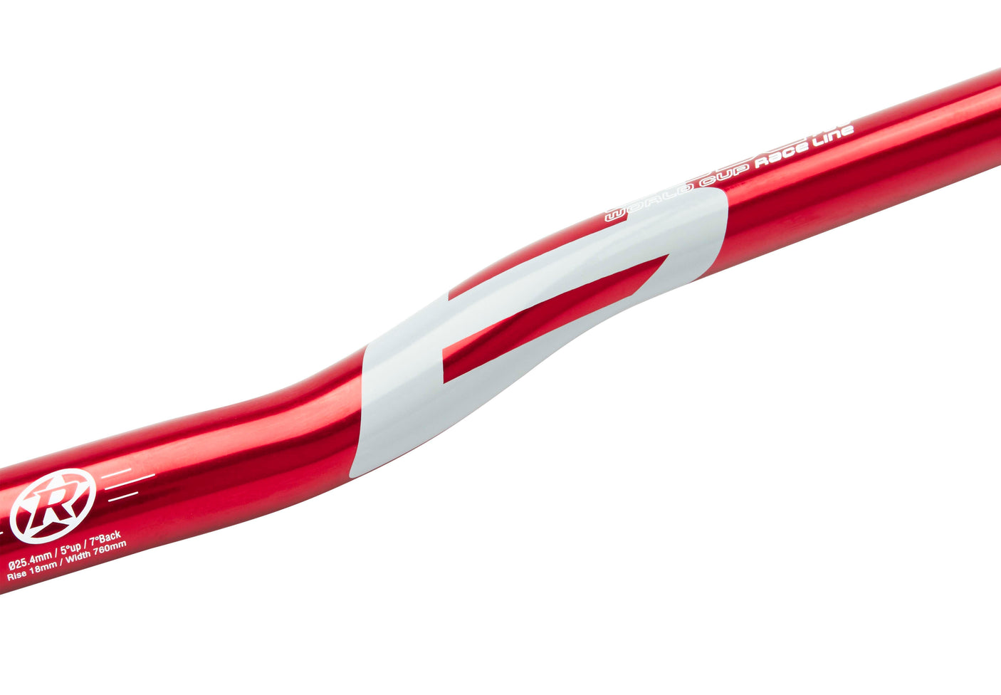 Reverse Base stuur 25,4mm rood
