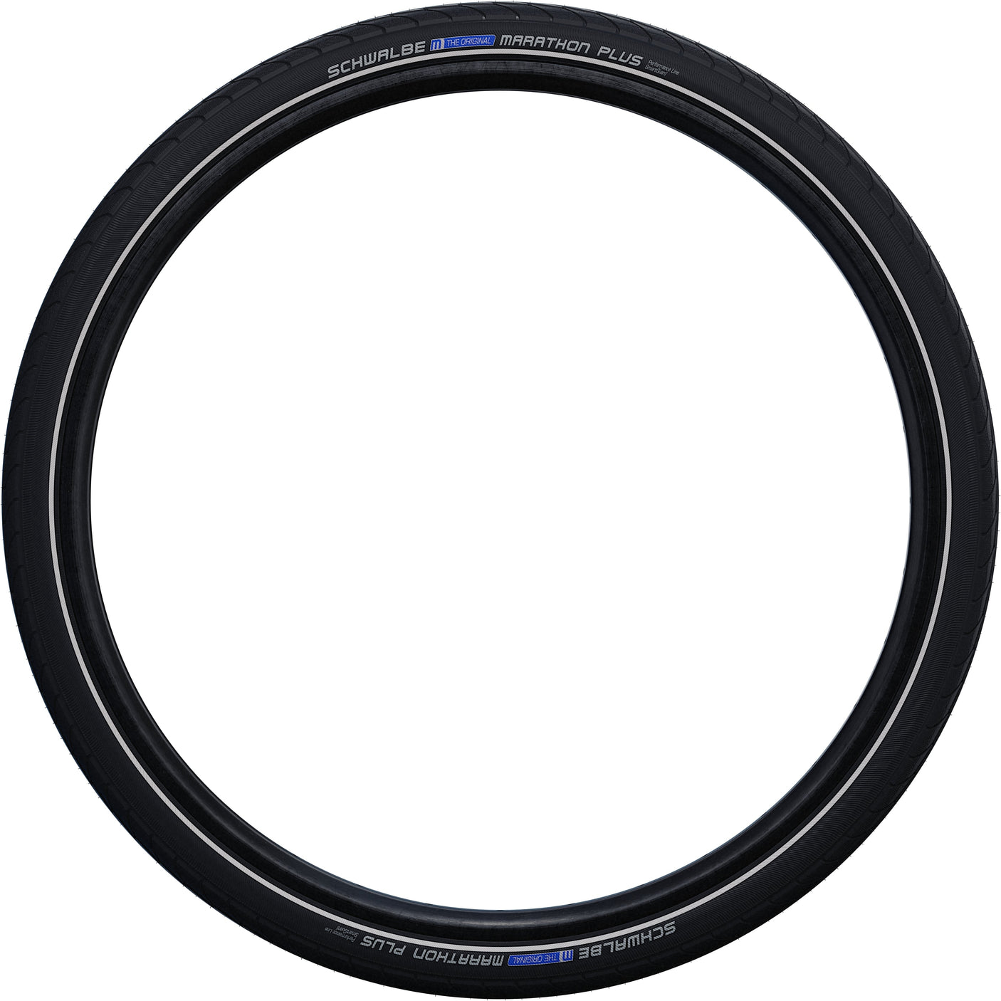 Schwalbe Marathon Plus Draadband SmartGuard Endurance Reflecterend 28x1.00" zwart