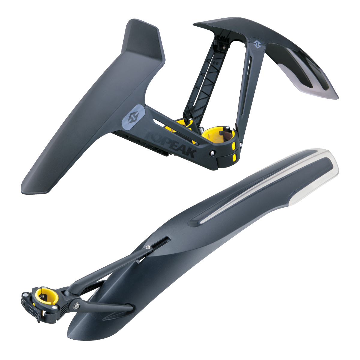 Topeak Defender XC1 & XC11 spatbordset BR-X13 zwart