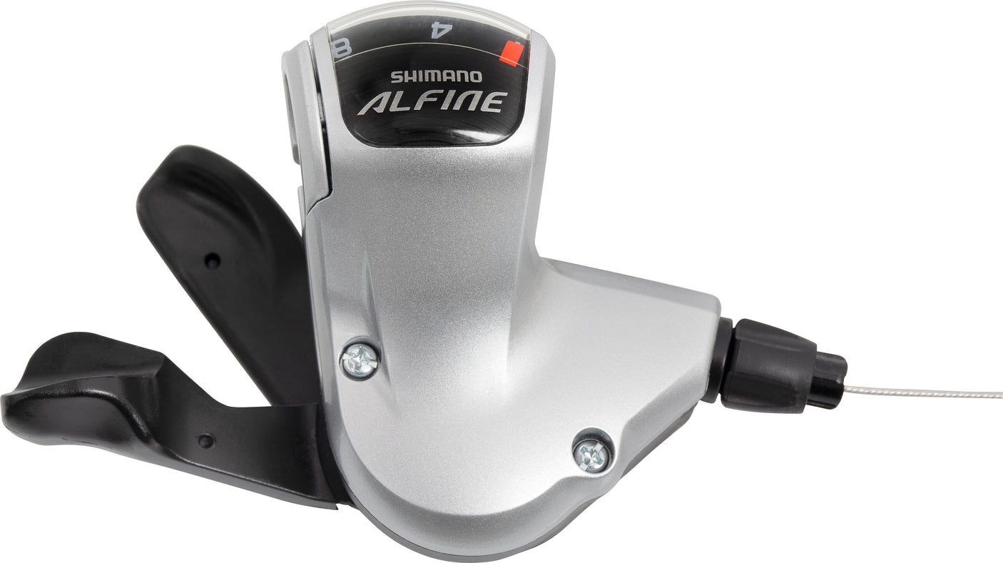 Shimano Alfine SL-S503 Rapidfire Plus schakelhendel 8-speed rechts zilver