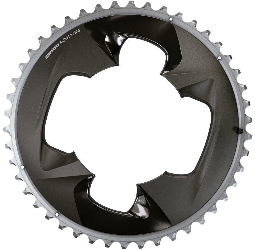 SRAM Road Force AXS kettingblad zwart