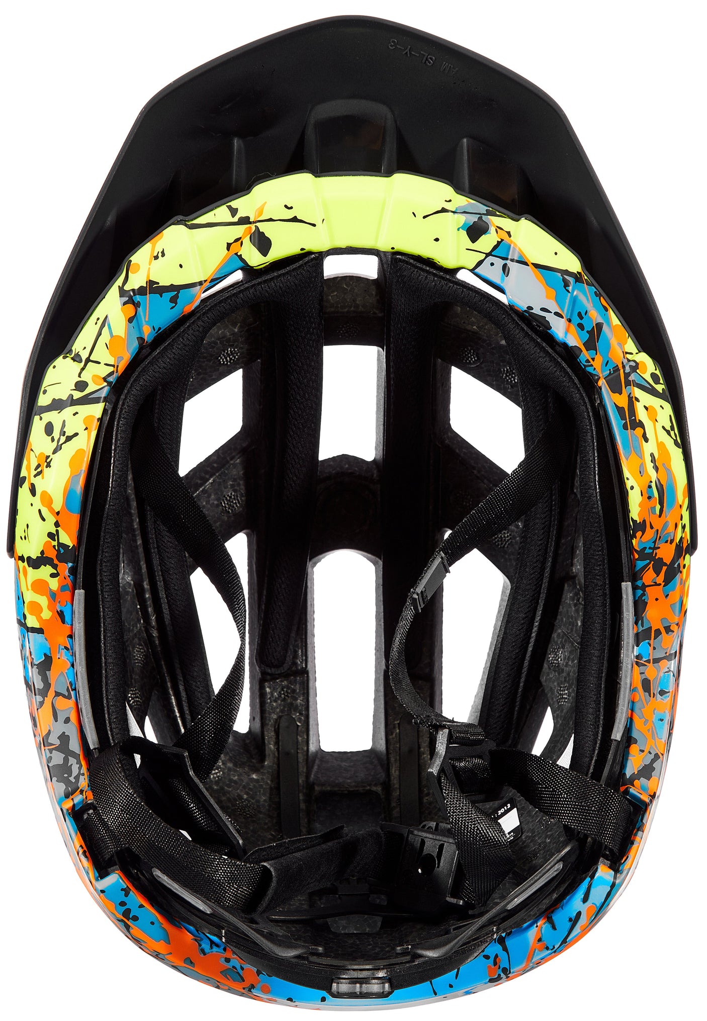 CUBE BADGER MTB-helm black´n´splash