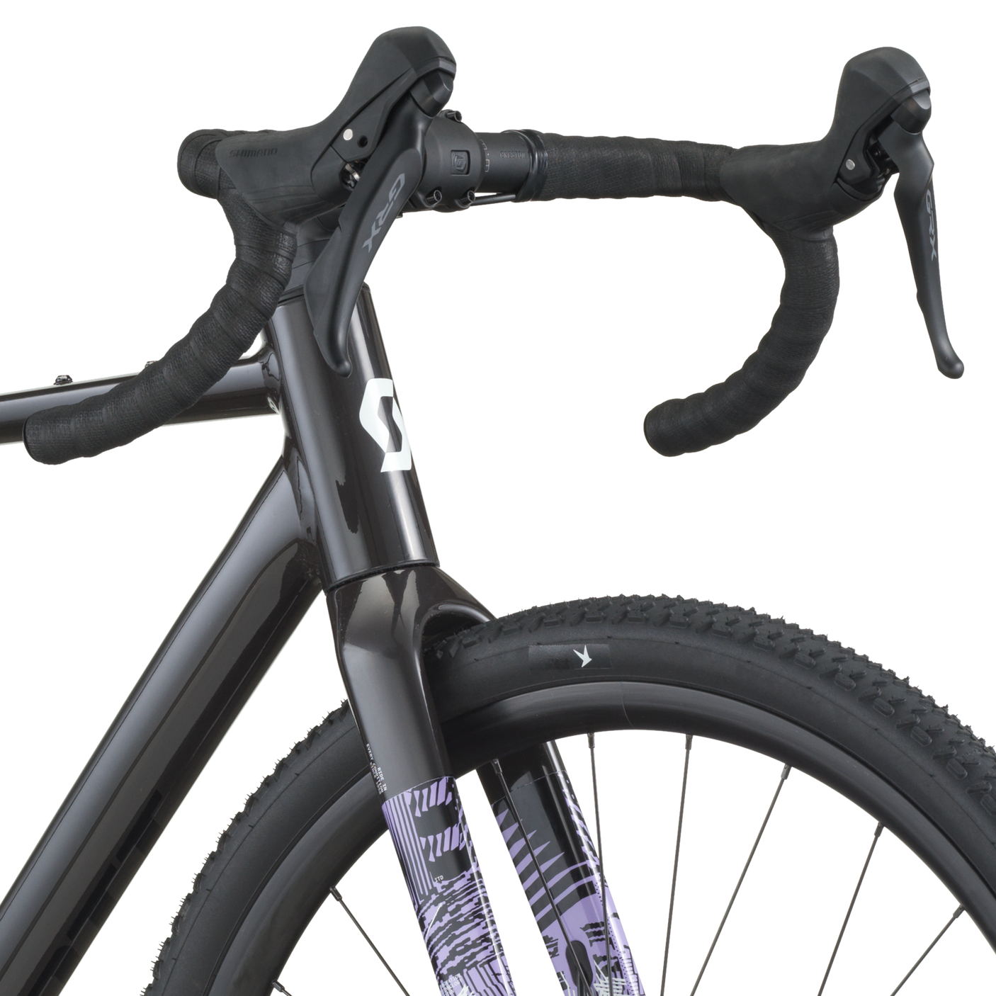 Scott Speedster Gravel 10 carbon zwart/tulp paars