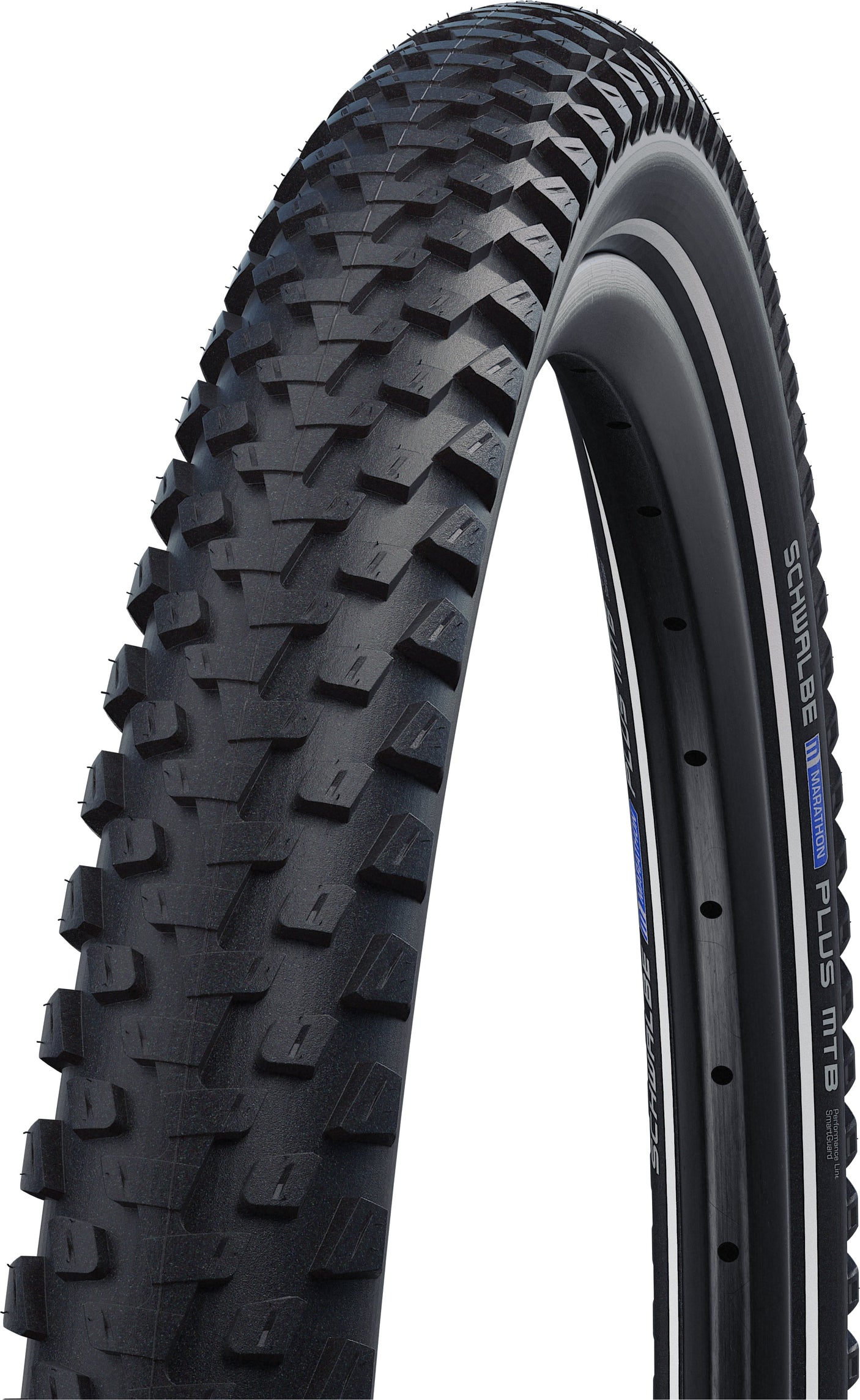 Schwalbe Marathon Plus MTB Draadband 29x2.25" SmartGuard E-50 Performance Reflex zwart