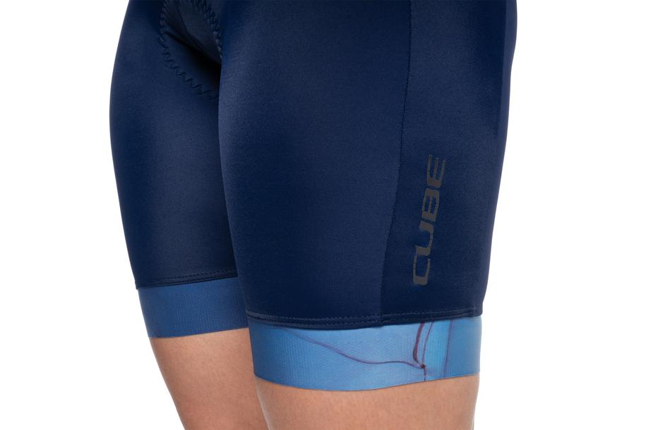 Cube ROAD/XC WS korte dragerbroek ARTLINE navy