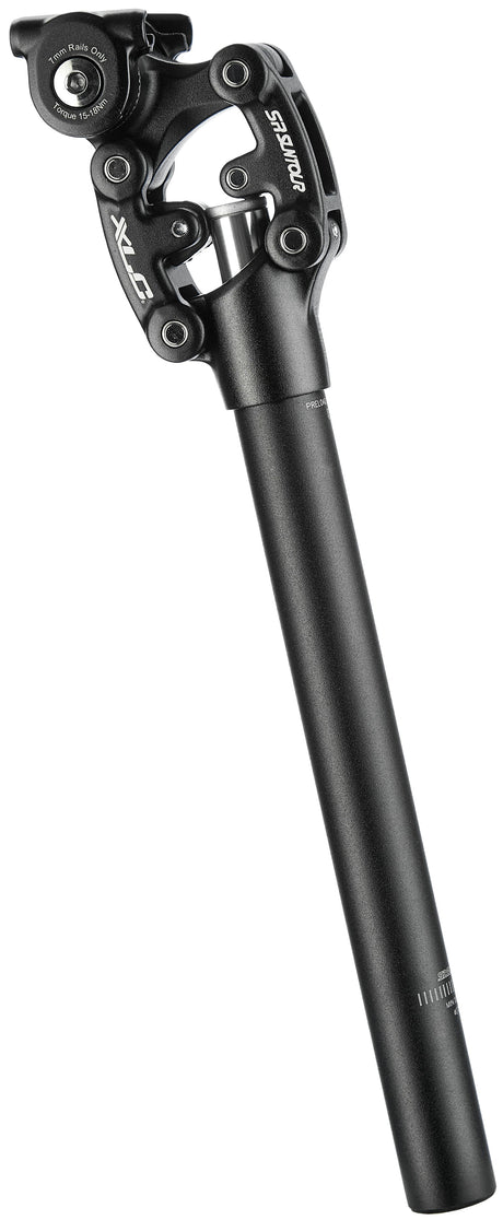 XLC SP-S11 verende zadelpen Ø27,2mm zwart