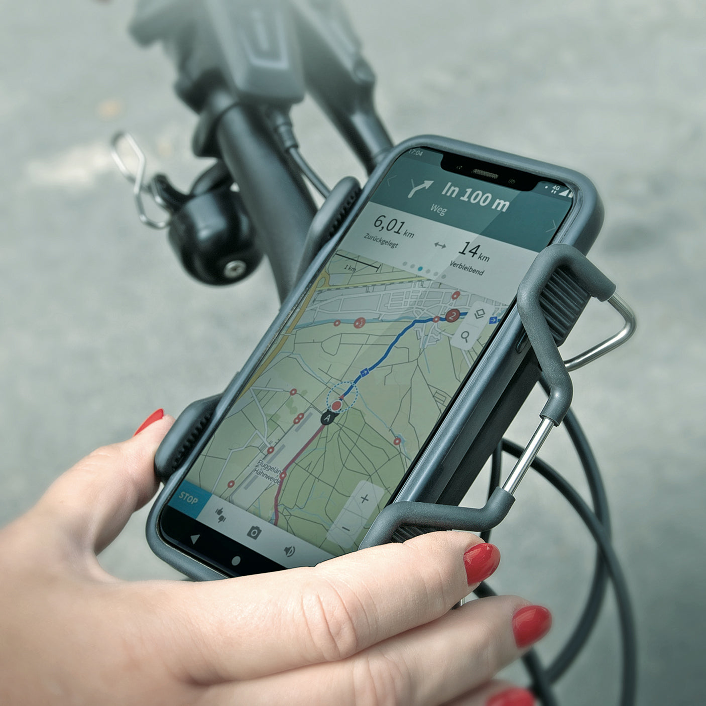 SKS Germany SMARTGRAB 360 Smartphonehouder Zwart