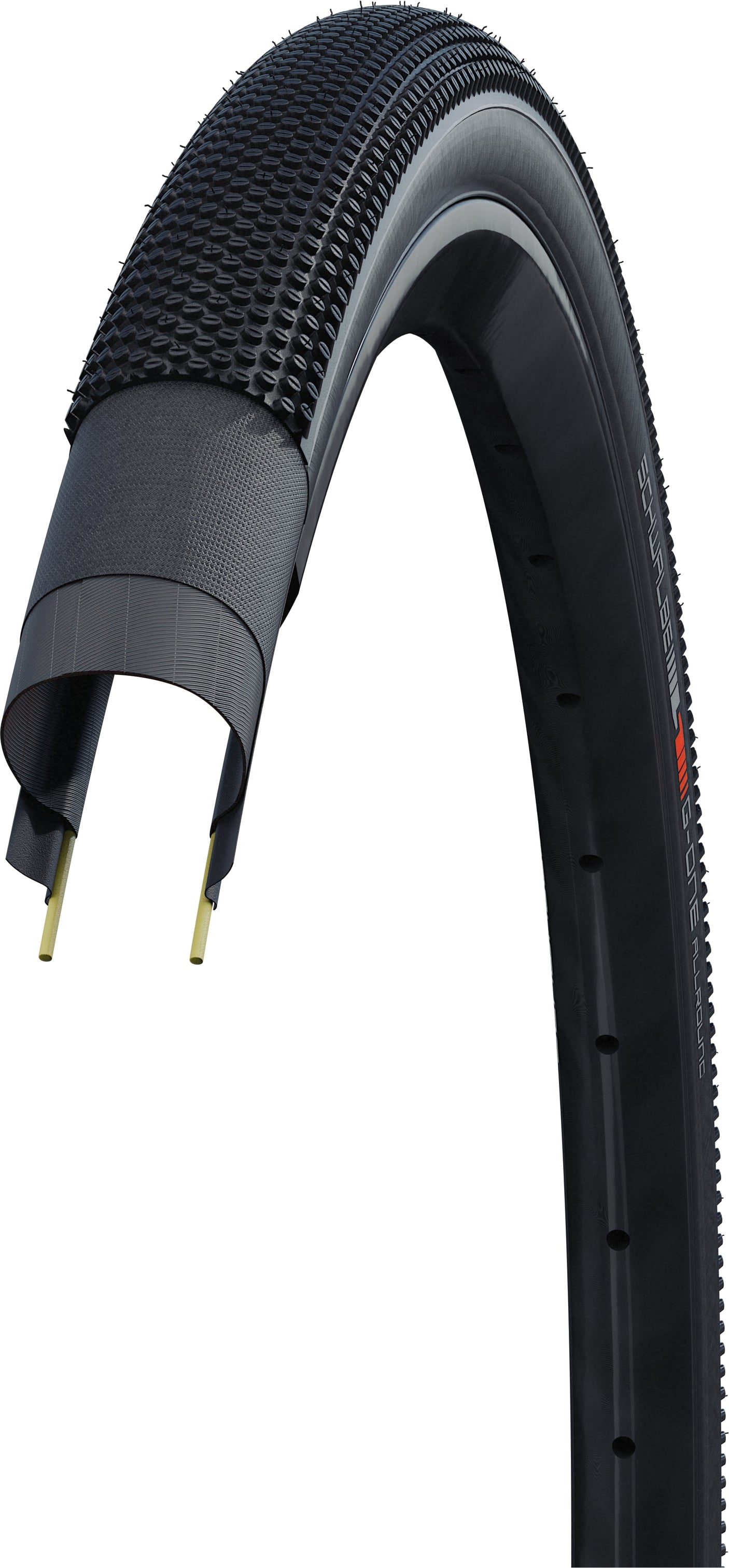 Schwalbe G-One Allround Super Ground Evo vouwband 27.5x1.50" TLE E-25 Addix Speedgrip zwart