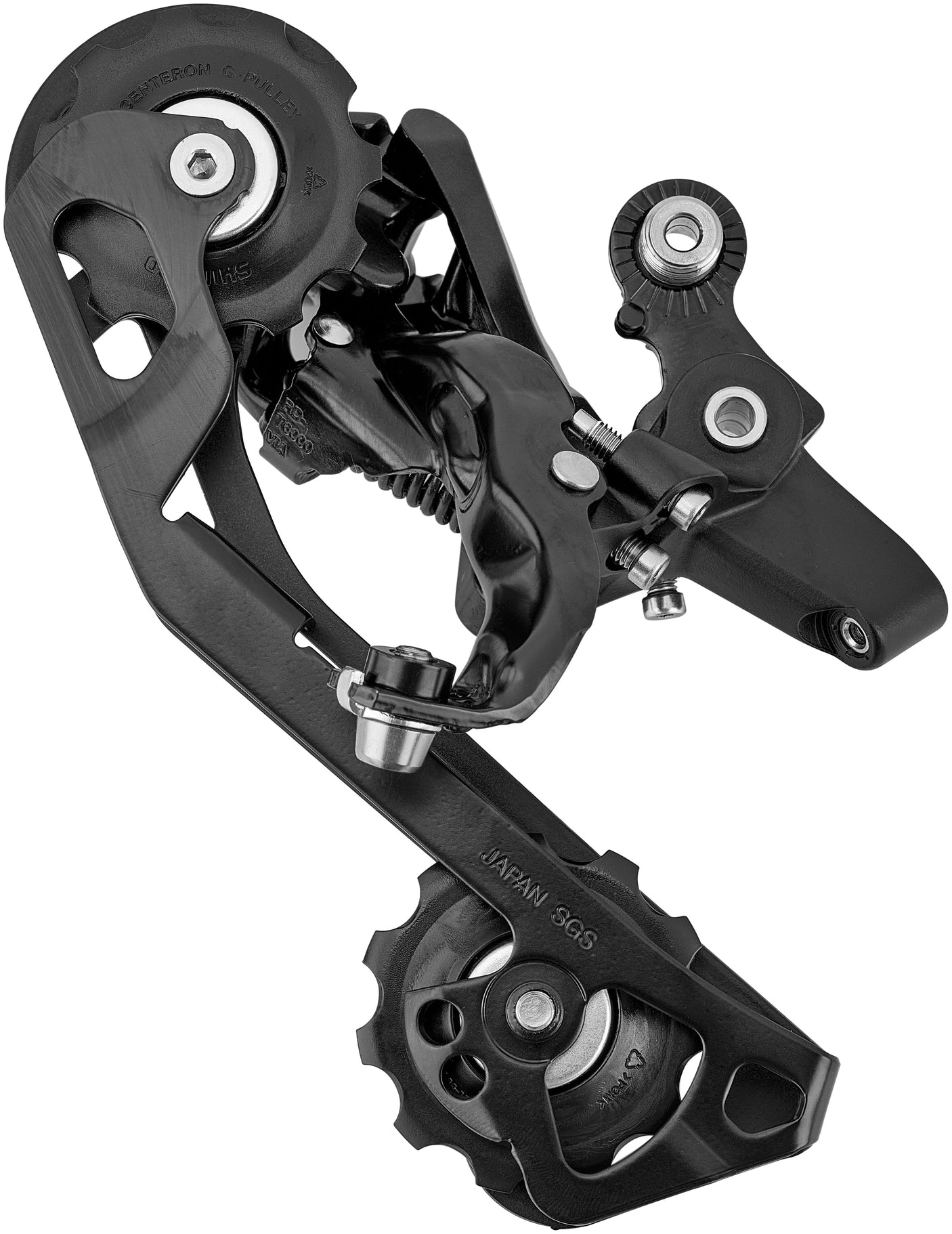 Shimano Deore Trekking RD-T6000 SHADOW Derailleur 10-speed lang zwart