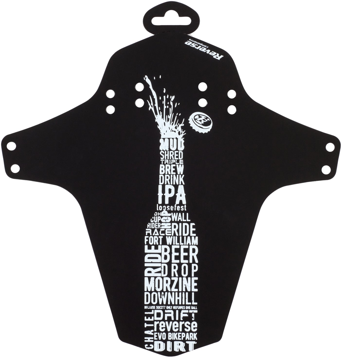 Reverse spatbord MTB bescherming Bottle