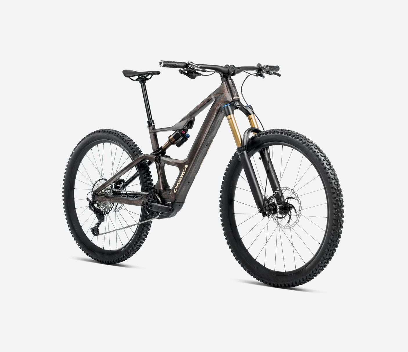 Orbea RISE SL M20 630W Cosmic Carbon View - Gouden Zand (2025)