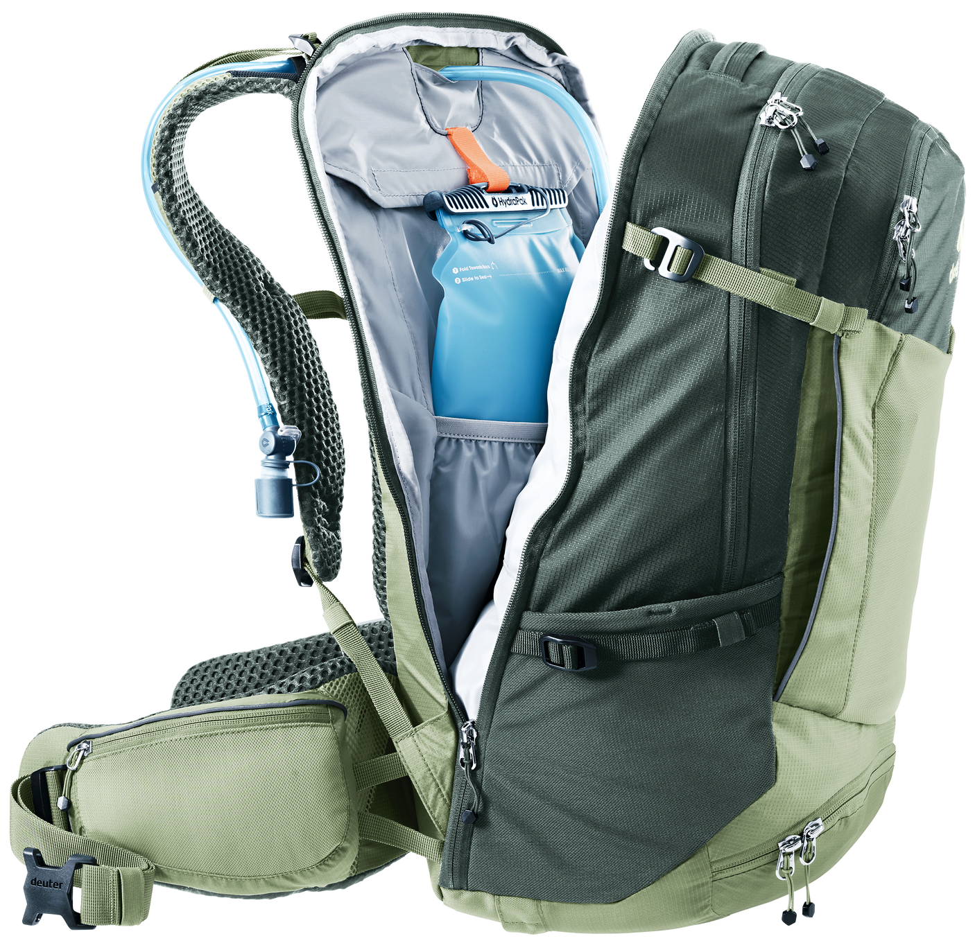deuter Trans Alpine Pro 28 fietsrugzak grove-ivy
