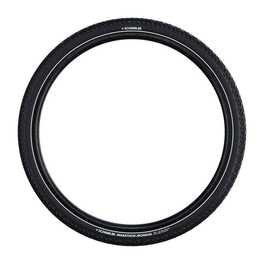 Schwalbe MARATHON MONDIAL PRO Evolution V-Guard ADDIX 28" zwart-reflecterend